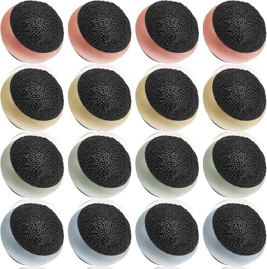 Suclain 16 Pack Touch Screen Cleaner Balls Phone Cleaning Ball Microfiber Touch Car Screen Glass Cleaner for Computer Laptop Monitor Camera Lens Gift(Green,Blue,Warm Red,Yellow)