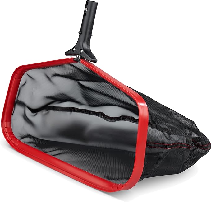 ProTuff 19.5" Fine Pool Net – 2 Year Unconditional Free Replacement – Cleans 3X Faster Than Vacuums – Wide Pool Skimmer with Deep Bag for Easy Maintenance – Skimmer Net for Leaves, Bugs & Other Debris