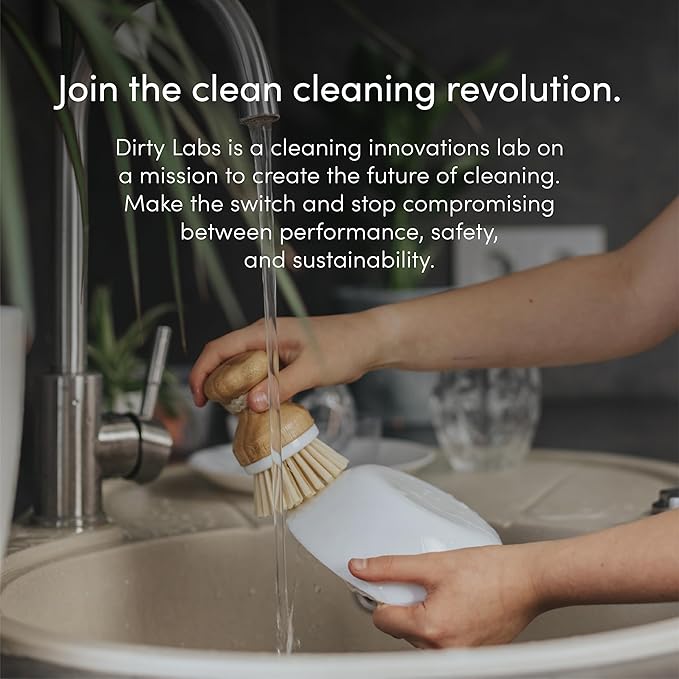 Dirty Labs | Dishwasher Detergent and Booster (96 Loads (Pack of 2), Aestival (Yuzu. Geranium. Lemon Balm.))