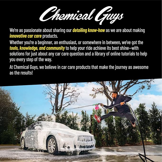 Chemical Guys Microfiber Cleaning Cloth and Car Wash Towel Detergent - Concentrated Cleaner for Towels, Microfiber Cloths, and Pads - Removes Dirt, Wax, Grease, Stains, Orange Scent - 128 oz