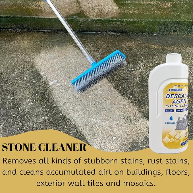 500ml Granite Cleaner Marble Stain Remover Marble Descaling Agent Stone Stain Cleaner Special Stone Cleaning - Stain Remover for Cleaning Concrete, Marble, Granite, Tile