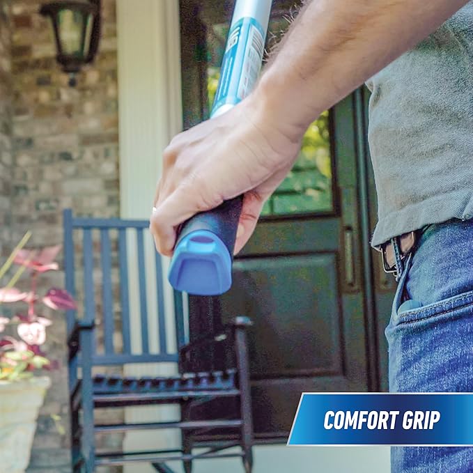 Unger Professional Connect and Clean 7’-24’ Aluminum Telescopic Extension Pole with Locking Cone and Quick-Flip Clamp, Indoor and Outdoor Use, Compatible with Cleaning Tool Attachments