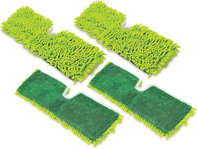 2-Sided Microfiber Mop Refill Case of 4