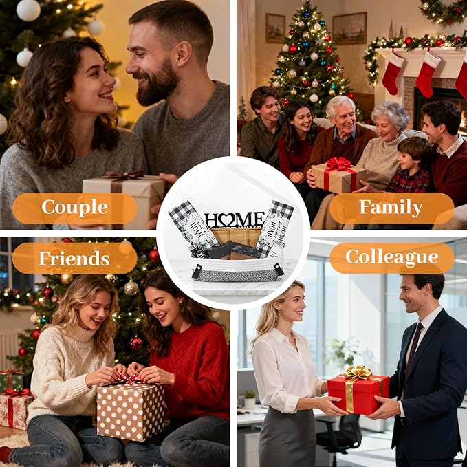 House Warming Gifts New Home, 10 Pcs Housewarming Gift Ideas, New House Gift Basket for Homeowners Couples Women, Closing Gifts for Home Buyers