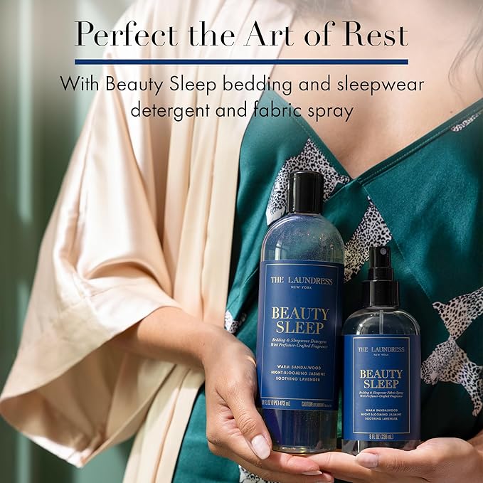 The Laundress Beauty Sleep Fabric-Spray, Wrinkle Release & Pillow Spray, Fabric Refresher, Upholstery and Linen Spray, Tranquil Comforting Inspired Scent, 8 Fl Oz, (Pack of 2)