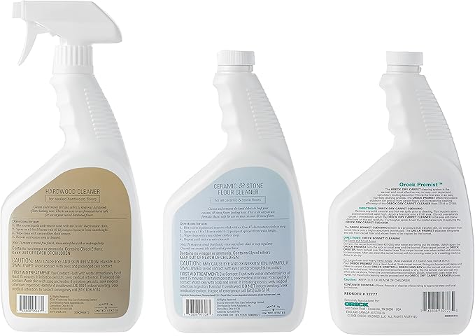 Hoover Auto Portable Spot Cleaner Solution, 64 oz., Fresh Car Scent, Car Interior Upholstery Cleaner and Protectant, Tackles Tough Stains and Pet Messes, Designed for Hoover CleanSlate Spot Cleaners