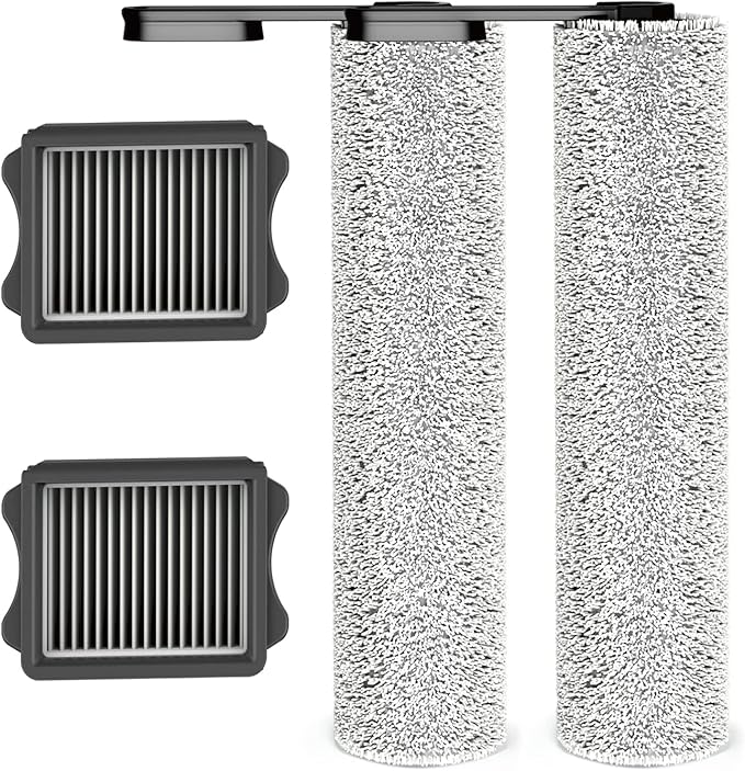 Tineco Accessories 2 Brush Roller & 2 HEPA Assembly Set, Only for Floor One S5 & iFLOOR 5 Breeze Complete Cordless Wet Dry Vacuum Cleaner (Not for S5 Steam, S5 Combo and Any Other Model)