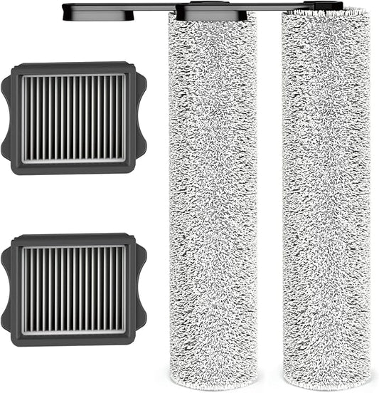 Tineco Accessories 2 Brush Roller & 2 HEPA Assembly Set, Only for Floor One S5 & iFLOOR 5 Breeze Complete Cordless Wet Dry Vacuum Cleaner (Not for S5 Steam, S5 Combo and Any Other Model)