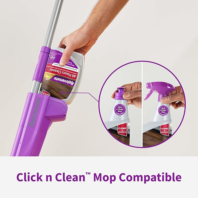 Rejuvenate All Floors Cleaner, 32 Ounces, Breaks Down Dirt and Grime, Cleans and Protects Floors Throughout Your Home, Including Sealed Hardwood, Tile, Vinyl, Laminate and More