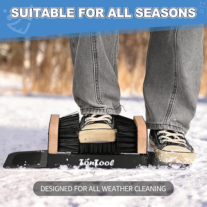 Boot Brush Scraper Outdoor - Boot Cleaner Brush Outdoor Heavy Duty - Heavy Duty Boot Scrubber