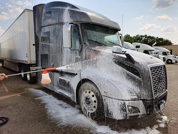 Wash Chems Pro 30 Touchless Car Wash Detergent Soap - Highly Concentrated, makes up to 30 gal of Cleaner, No Brushing, Commercial Grade - Great for Trucks, RVs & Tractors.