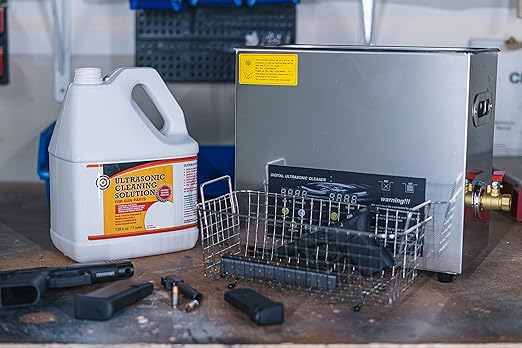 UltraSonic Gun Cleaner Solution for Gun Parts Cleaning, Concentrate (2 Gallons)