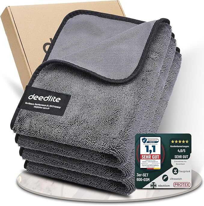 Bath Wipes Shower Cleaning Cloths, Premium Car Drying Towel | Ultra Absorbent Twisted-Loop Design| Microfiber Towel for Car, Shower Cabin, Household