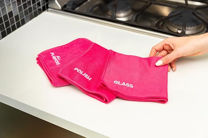 Stardrops – The Pink Stuff – Miracle Microfibre Cloth Collection (Pack of 27)