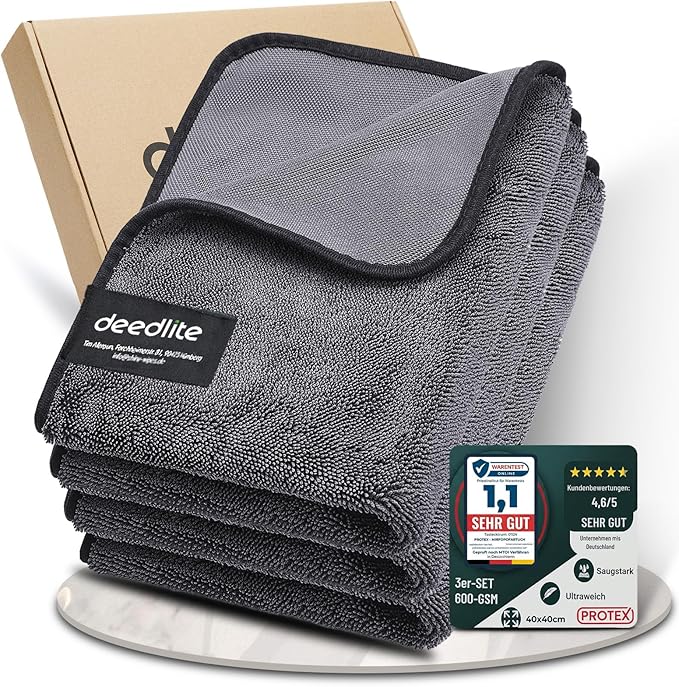 Bath Wipes Shower Cleaning Cloths, Premium Car Drying Towel | Ultra Absorbent Twisted-Loop Design| Microfiber Towel for Car, Shower Cabin, Household