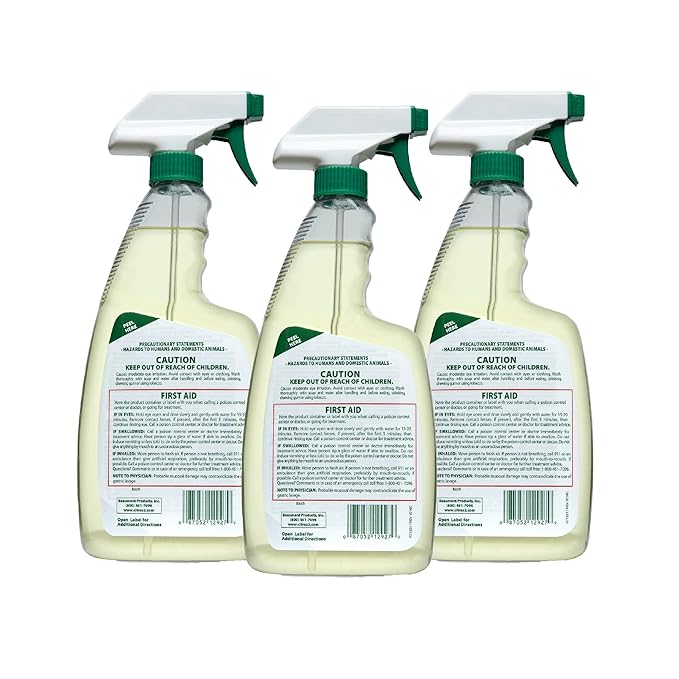 Citrus II Hospital Germicidal Deodorizing Cleaner - Fresh Citrus Scent - Disinfecting Spray Cleaner - 22 Fl Oz - Pack of 3