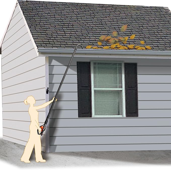 WORX Gutter Cleaning Kit with 5” Inches Tubes for WORX Leaf Blowers, WA4092