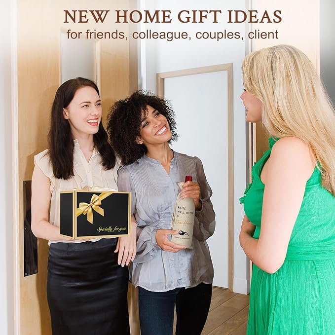 House Warming Gifts New Home Gift Ideas Cool Housewarming Gift Baskets for Women Men Couple New Apartment Closing Gifts for Home Buyers Unique Housewarming Presents for Homeowner First House Presents