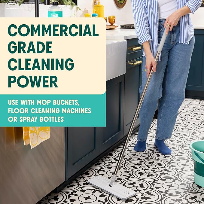 Aunt Fannie's Ultra Concentrated Floor Cleaner Vinegar Wash, Multi-Surface Solution For Mopping, Makes 16 Gallons, Eucalyptus Scent, 32 oz. (Pack of 1)