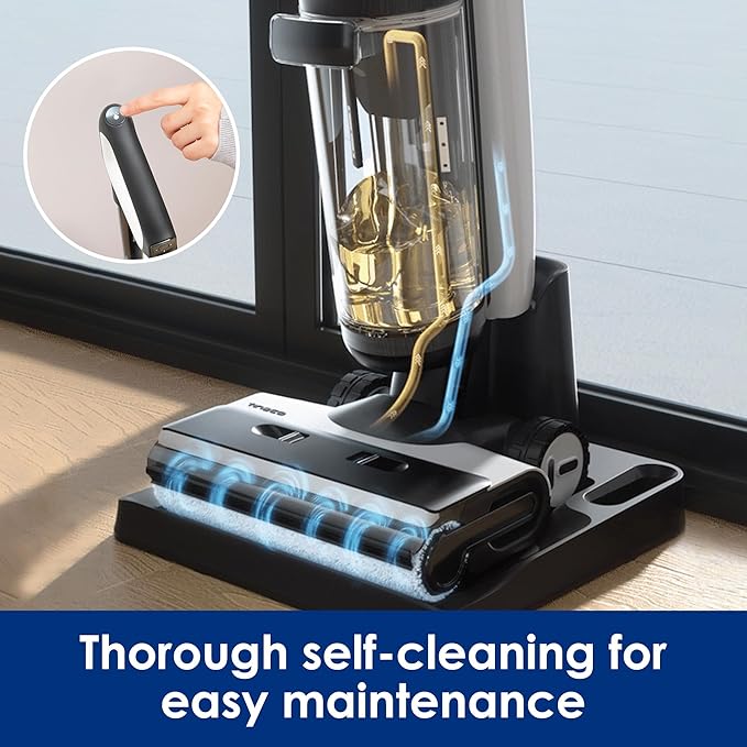 Tineco Replacement HEPA Assembly*2 and Brush Roller*2, Only for FLOOR ONE S6/Switch S6 Stretch / S7 Pro/Switch S7 Wet Dry Vacuum Mop, Not for Stretch S6&Any Other Model