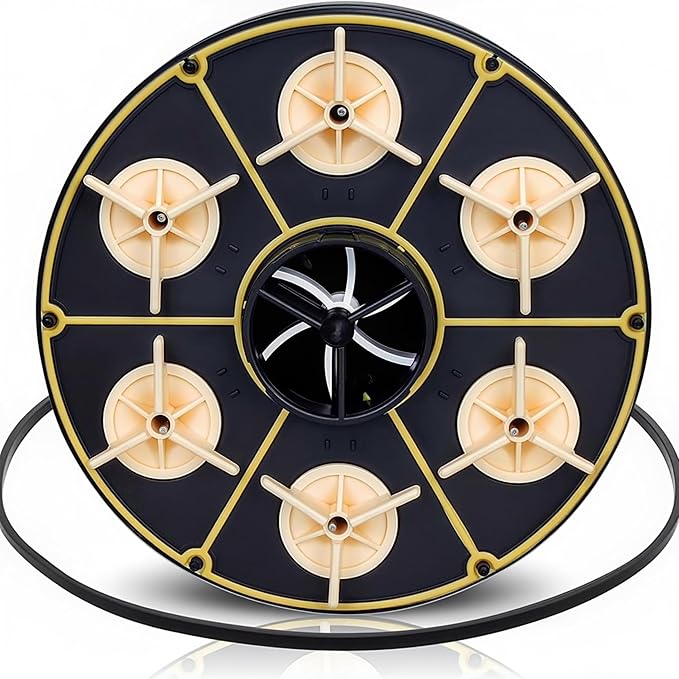 6-Port Water Valve Module Kit Compatible with Paramount In-Floor Pool Cleaning Systems – Replaces 004-302-4408-00 & Includes O-Ring – Fits PCC2000, Pool Valet, PV3, Vanquish & More