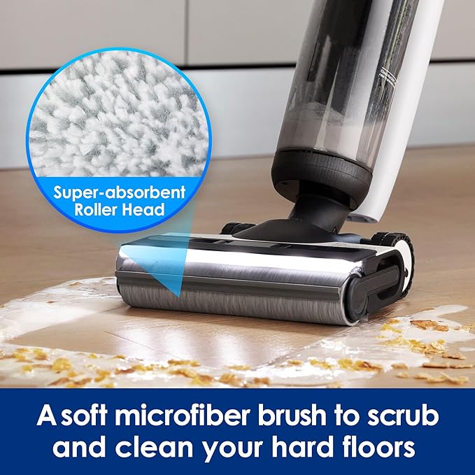 Tineco Replacement HEPA Assembly*2 and Brush Roller*2, Only for FLOOR ONE S6/Switch S6 Stretch / S7 Pro/Switch S7 Wet Dry Vacuum Mop, Not for Stretch S6&Any Other Model