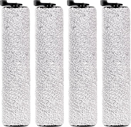 (4 Pieces) Replacement Brush Rollers Compatible With Tineco iFloor 3/ Floor One S3/ iFloor 2 Cordless Wet Dry Vacuum Cleaner, Replacement Parts Accessory Kit, 4 Main Brushes