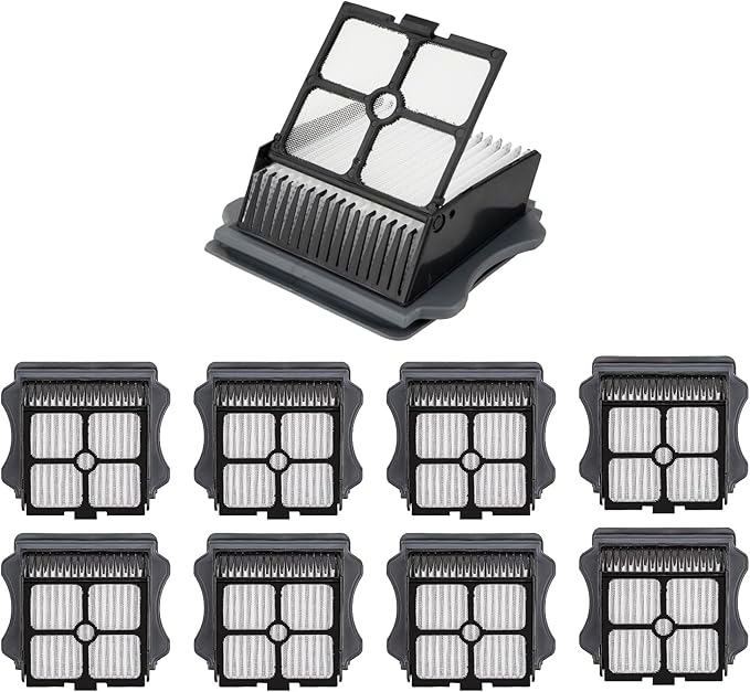 (9 Pack) iFloor 3 / Floor One S3 Replacement HEPA Filters for Tineco iFloor 3, Floor One S3, Floor One S5, Floor One S5 Pro 2, Cordless Wet Dry Vacuum Cleaner, Filters Accessories, Canister Filter