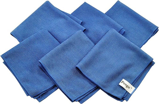 Microfiber Cleaning Cloths for LCD/LED TV, Laptop Computer Screen, iPhone, iPad and More. (6 Pack)