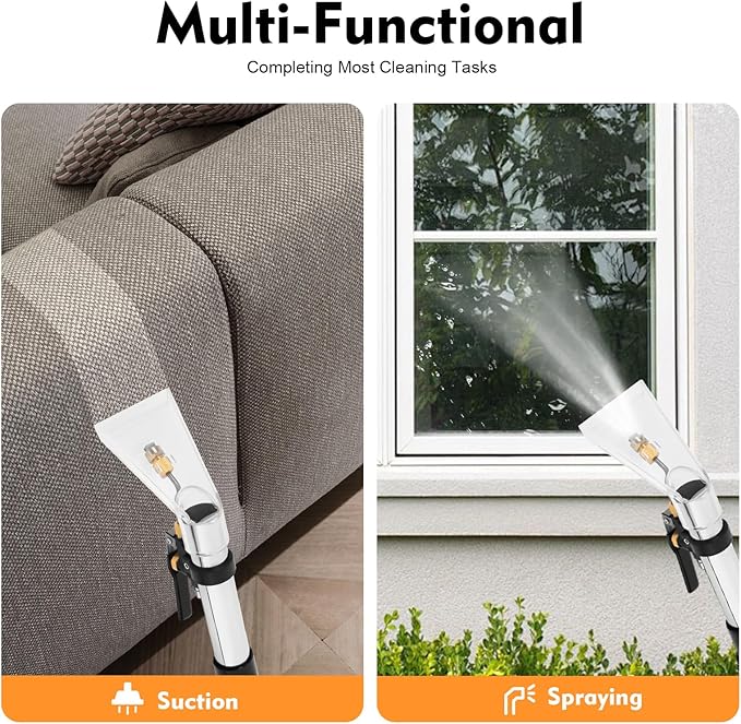 Carpet Cleaner Machine, Multi-Purpose Portable Carpet and Upholstery Cleaner, Upholstery Cleaner with Sucker,Powerful Suction Spot Cleaning Machine