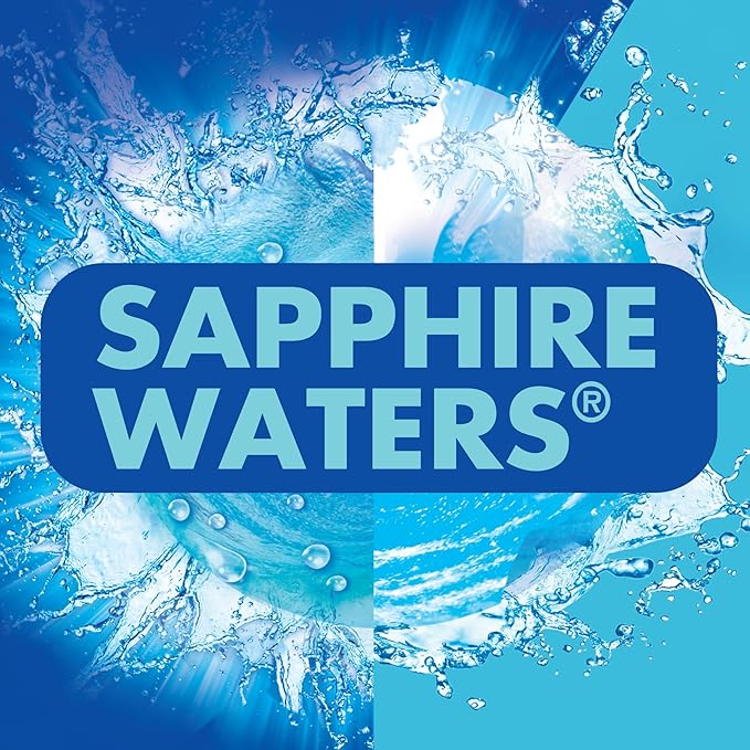Soft Scrub 4-in-1 Rim Hanger Toilet Bowl Cleaner, Sapphire Waters, 6 Count (Pack of 2)