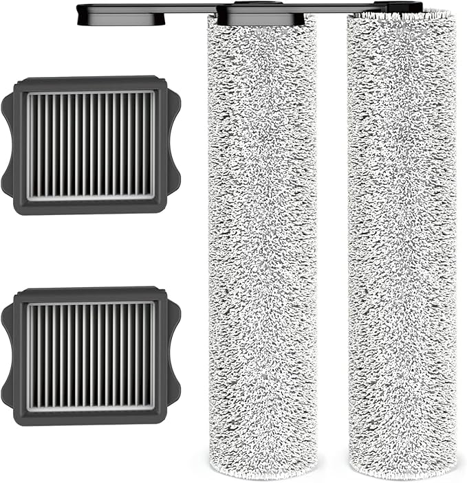 Tineco 2 Brush Roller & 2 HEPA Assembly Set, Only for Floor One S5 & iFLOOR 5 Breeze Complete Cordless Wet Dry Vacuum Cleaner (Not for S5 Steam, S5 Combo)