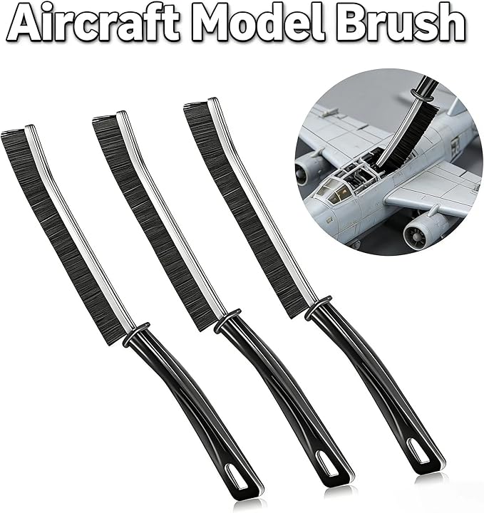5 PCS Crevice Cleaning Brush Set, Extremely Skinny Gap Cleaning Tools,Hard Bristle Gap Brush for Bathroom & Kitchen, Grout Cleaner Tool for Window Tracks and Tile Lines,Car Detailing