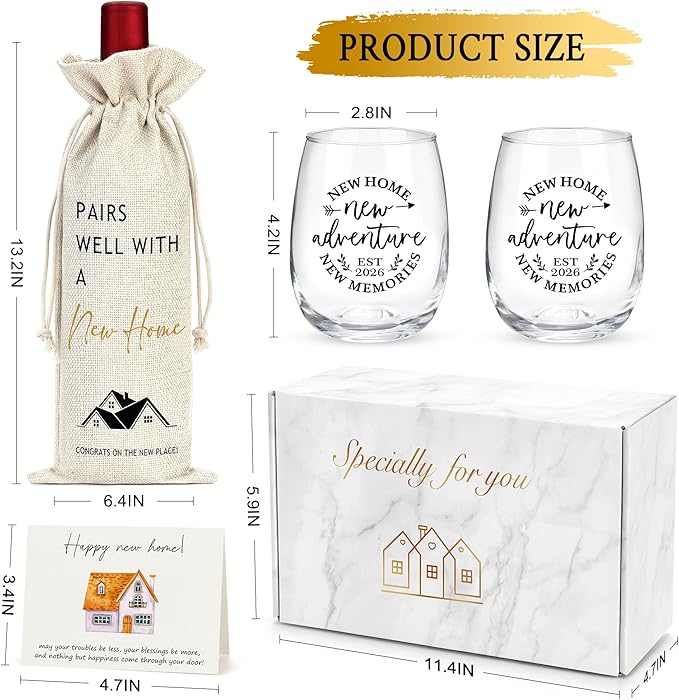House Warming Gifts New Home Gift Ideas Funny Housewarming Gift Baskets for Women Men Couple Homeowners Family Cool New Apartment Gifts for First Time House Buyers Unique Welcome Home Stuff Things