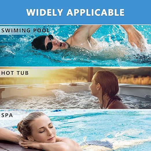 Iron Test Strips for Pool Water: 100 Counts Pool Iron Test Kit Testing 0-25 ppm Iron in Hot-Tub Spa - Pool Metal Test Kit for Above-grough and Inground Pool Testing Iron (Fe2+ and Fe3+)