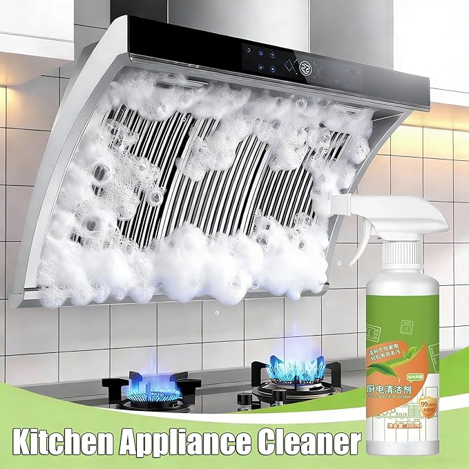 Multi-Purpose Cleaner, Household Appliances Cleaner for Household Appliances, Multi-Purpose Cleaner for Hood, Oven, Stove & More