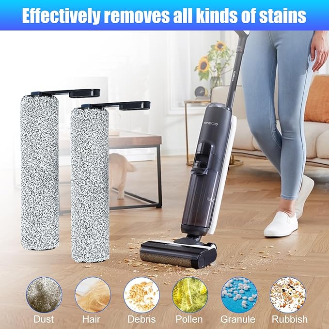 【NOT Universal】【S5/S5 Pro Only】 Replacement Brush Rollers for Tineco Floor ONE S5/S5 PRO Cordless Wet Dry Vacuum Cleaner 【NOT for S5combo & Nor Other Models】