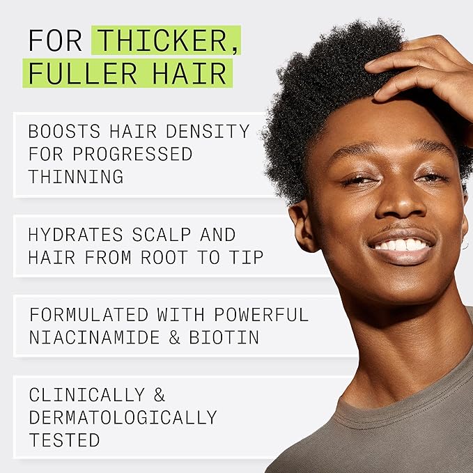 Nioxin Scalp + Hair Thickening System 2 Conditioner | For Natural or Untreated Hair with Progressed Thinning | With Niacinamide and Biotin | 16.9 Fl oz.