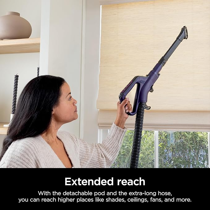 Shark POWERDETECT Upright Vacuum Cleaner with HEPA Filter, Heavy Duty Vacuum with Powerful Suction for Pet Hair Pickup, DuoClean Technology, Powered Lift-Away, Ideal for Carpets & Hardfloors, AZ4002