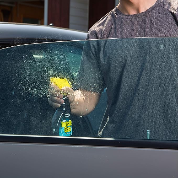 Invisible Glass 92164-2PK Premium Glass Cleaner Spray for Car Windshields and Windows, Automotive and Home Window Cleaner, Streak-Free, Ammonia-Free, Tint-Safe – 22 fl oz (Pack of 2)