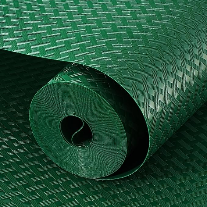 Shelf and Drawer Liner for Kitchen Cabinet, Non-Adhesive 24in x 240in Waterproof Contact Paper Refrigerator Liners Thickened Durable EVA Material Non Slip Mat for Dresser Cupboard Pantry Protector