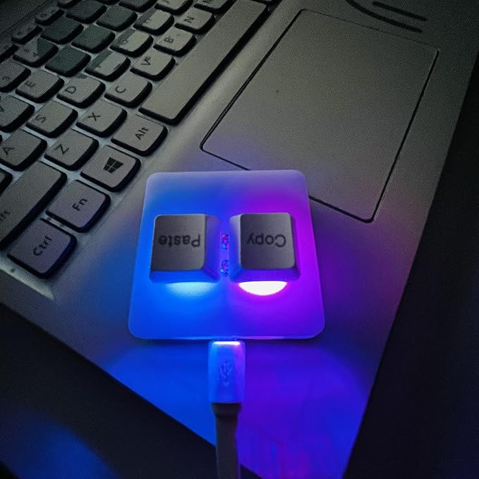 Copy and Paste 2-Key Keyboard SAYO OSU Keypad Hotswap One Handed Mechanical Gaming Keyboard Cherry Switch RGB Backlit Mini USB Keypad for macros or Rhythm Games
