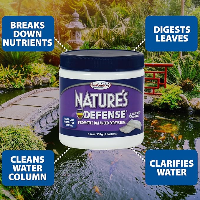 The Pond Guy Nature's Defense - 6 Packets