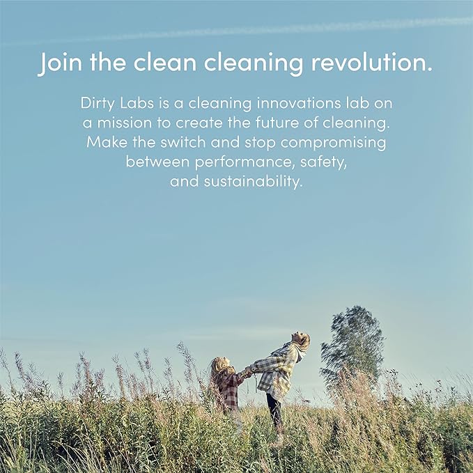Dirty Labs | Murasaki Scent | Bio Enzyme Liquid Laundry Detergent | 32 Loads (8.6 fl oz) | Hyper-Concentrated | High Efficiency & Standard Washing | Nontoxic, Biodegradable | Stain & Odor Removal