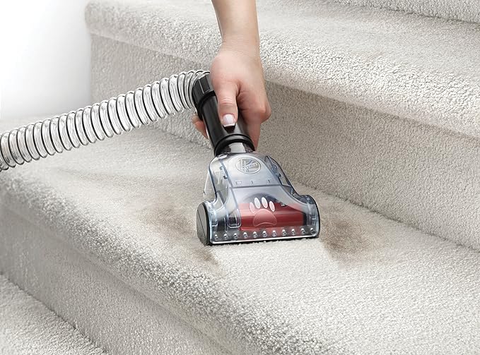 Hoover WindTunnel 3 Max Performance Pet Bagless Vacuum Cleaner, Corded Upright Vac, HEPA Media Filtration, Quick Pass Brushroll, Corded Vacuum Cleaners for Home Use