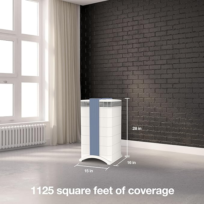 IQAir GC MultiGas XE Air Purifier- 2-Pack – Smart MultiGas Filtration for Rooms up to 2250 sq ft - Chemicals, Odors, VOCs, and Particles, Swiss Made, WiFi Enabled